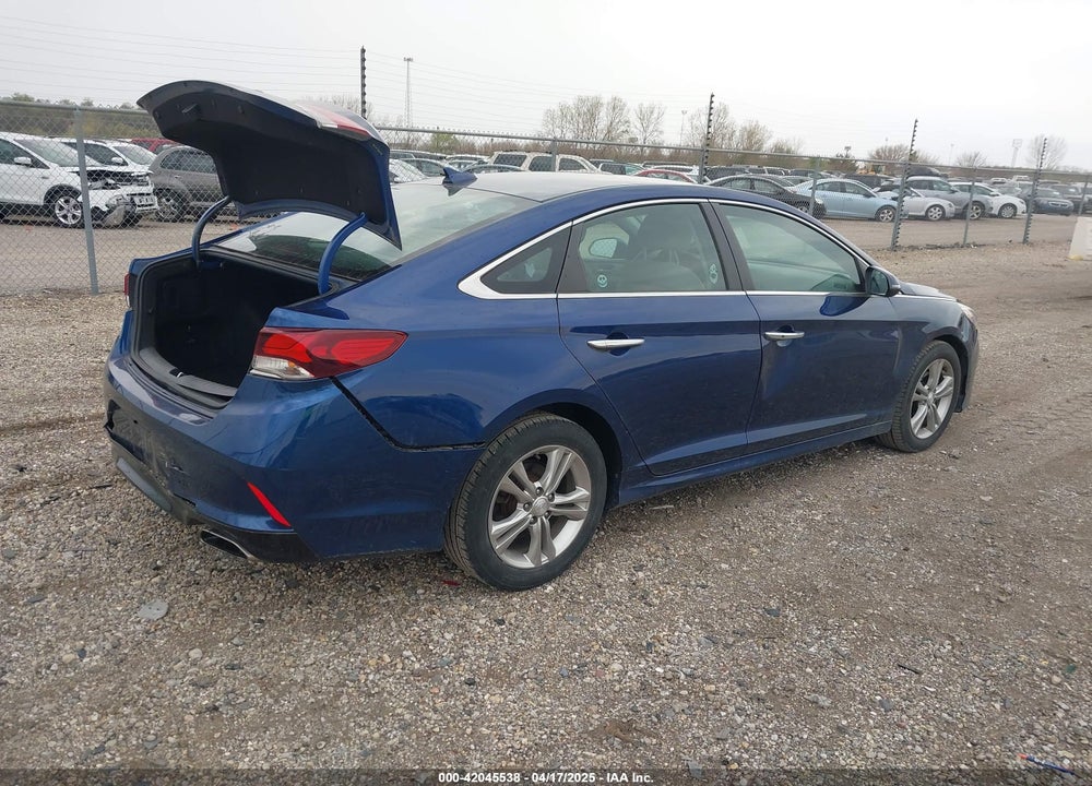 2018 HYUNDAI SONATA SEL VIN: 5NPE34AF7JH647930