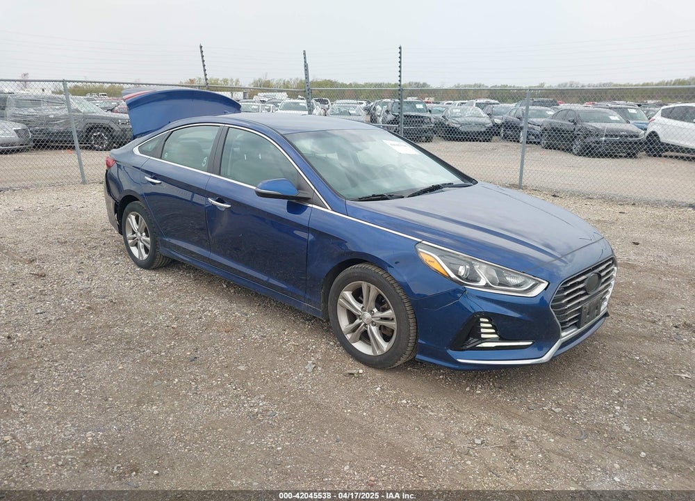 2018 HYUNDAI SONATA SEL VIN: 5NPE34AF7JH647930