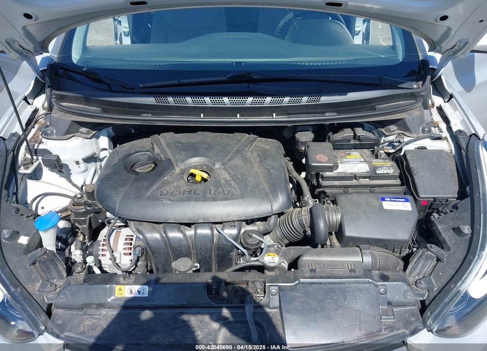2016 HYUNDAI ELANTRA SE VIN: KMHDH4AE0GU530916