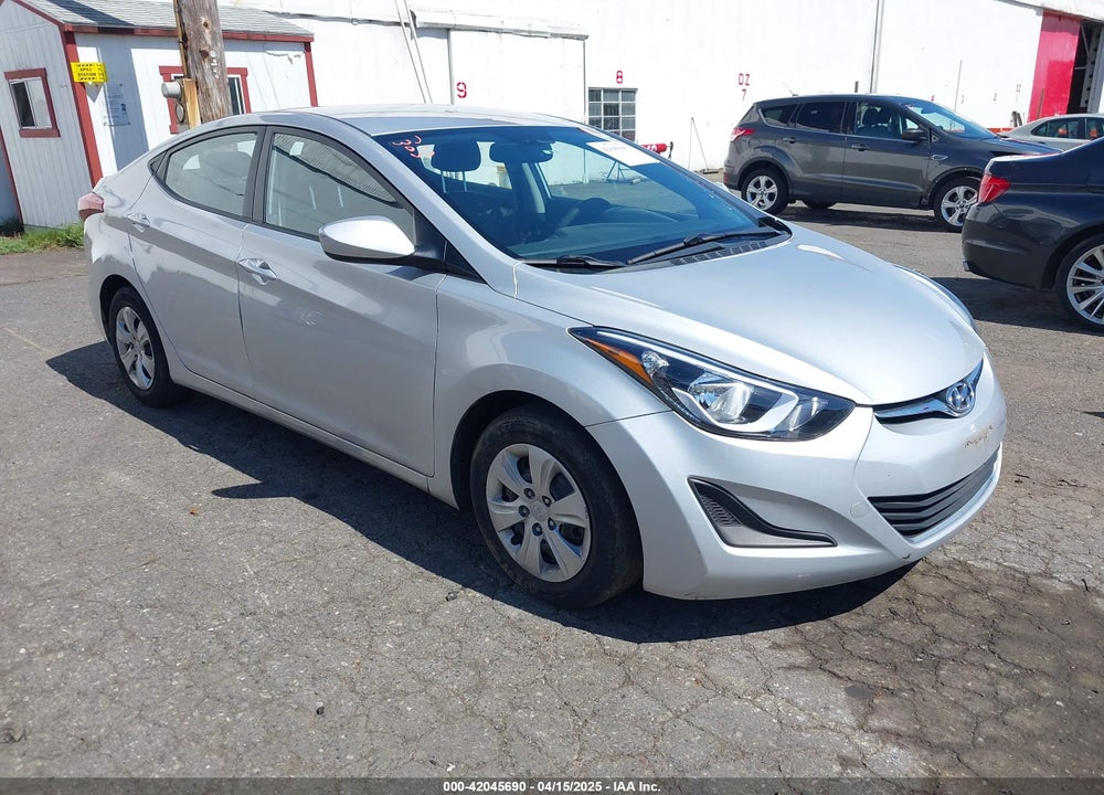 2016 HYUNDAI ELANTRA SE VIN: KMHDH4AE0GU530916