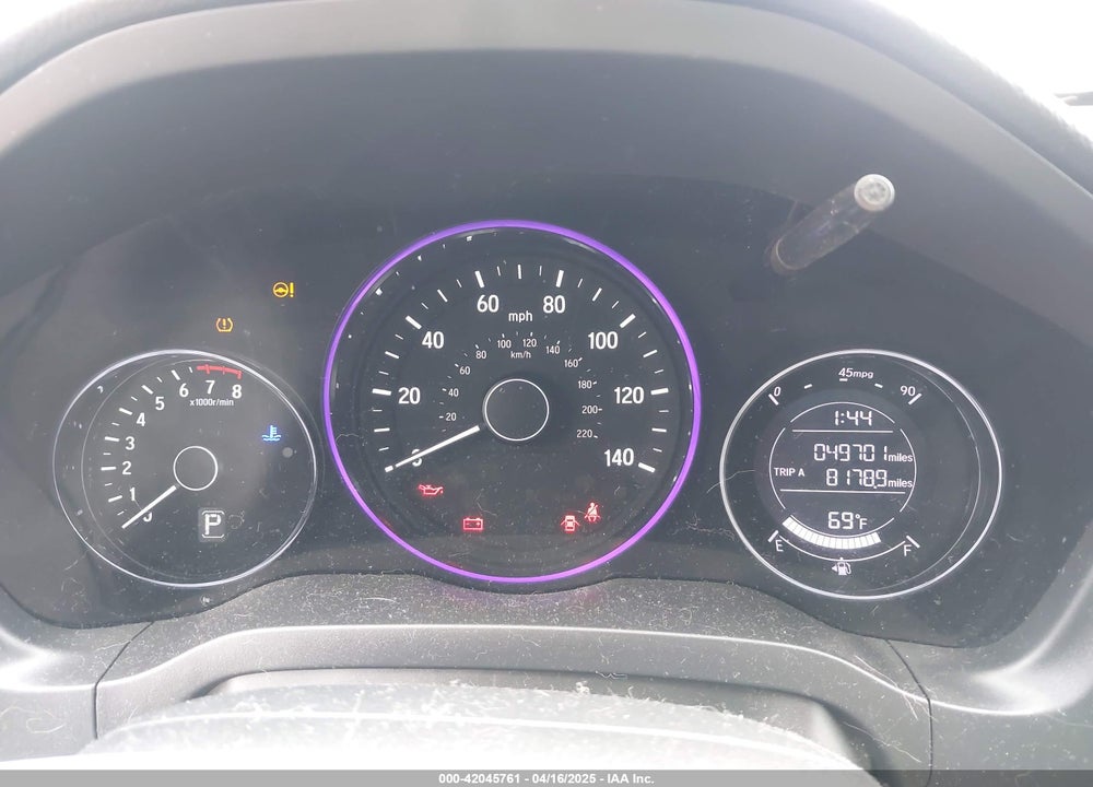 2019 HONDA HR-V VIN: 3CZRU5H38KG715690