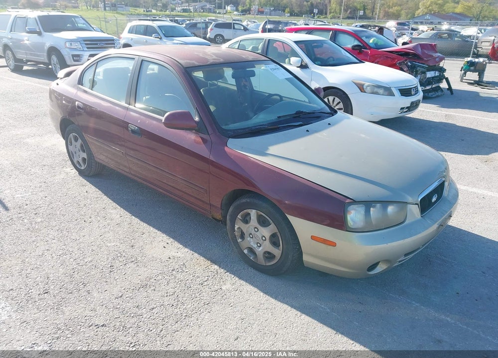 2001 HYUNDAI ELANTRA GLS VIN: KMHDN45DX1U085019