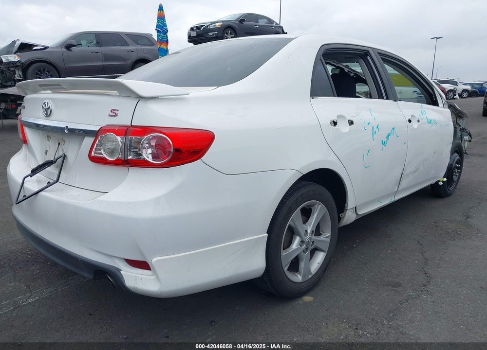 2013 TOYOTA COROLLA S VIN: 5YFBU4EE1DP213592