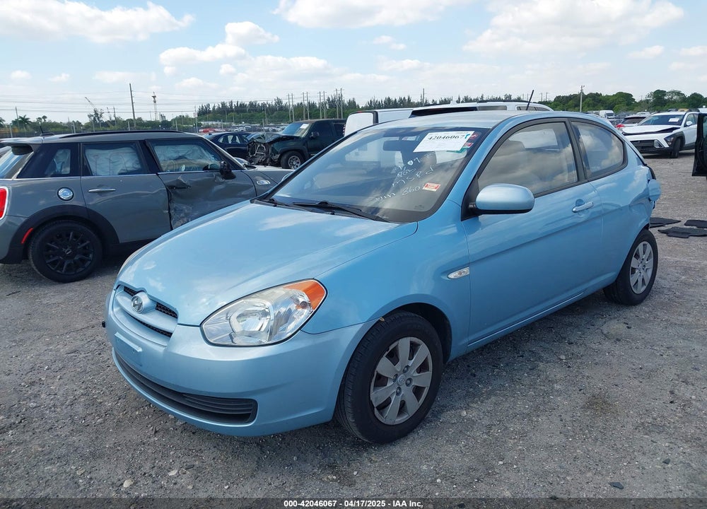 2010 HYUNDAI ACCENT GS VIN: KMHCM3ACXAU178600
