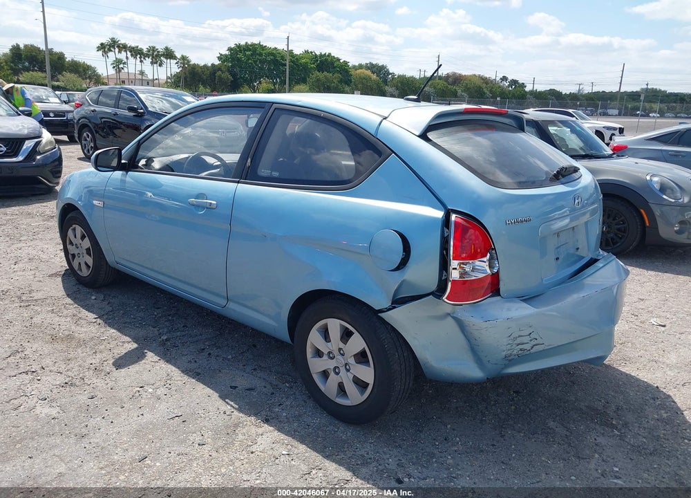 2010 HYUNDAI ACCENT GS VIN: KMHCM3ACXAU178600
