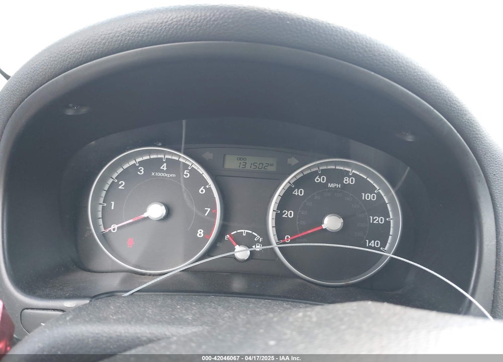 2010 HYUNDAI ACCENT GS VIN: KMHCM3ACXAU178600