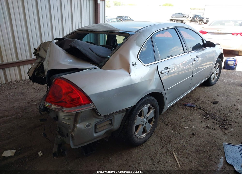 2008 CHEVROLET IMPALA LT VIN: 2G1WT58N989126527