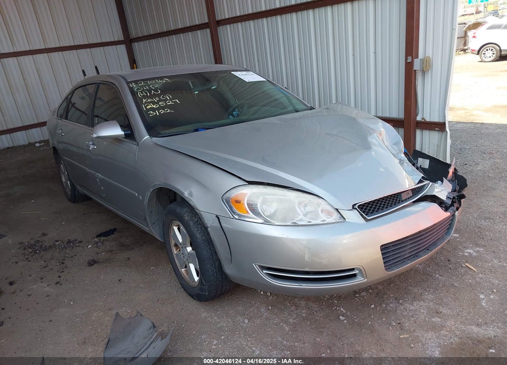 2008 CHEVROLET IMPALA LT VIN: 2G1WT58N989126527