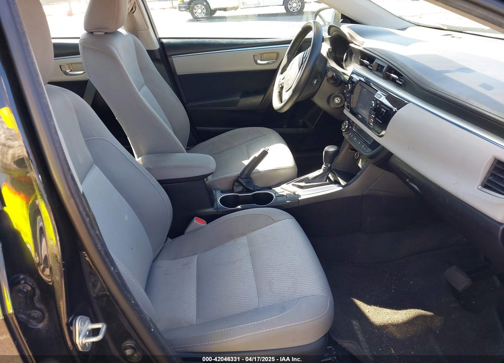 2016 TOYOTA COROLLA LE VIN: 2T1BURHE4GC491917