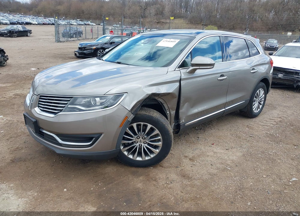 2016 LINCOLN MKX VIN: 2LMTJ8KP4GBL90323