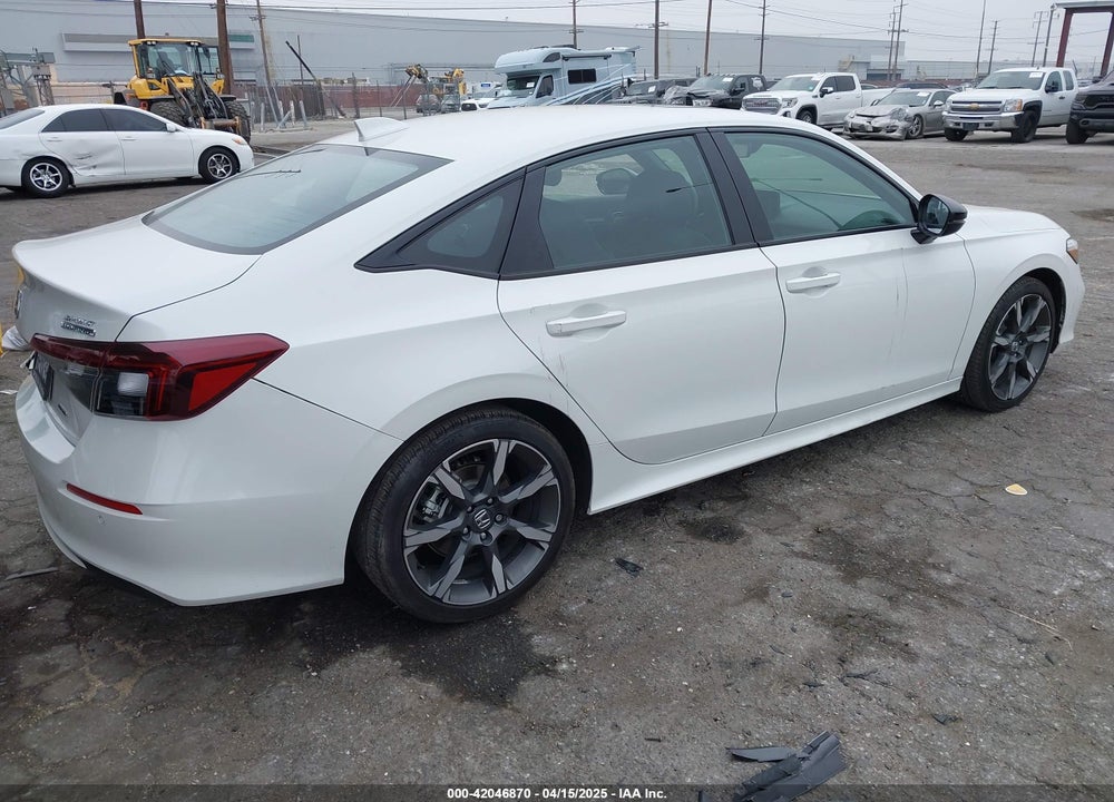 2025 HONDA CIVIC HYBRID VIN: 2HGFE4F86SH308922