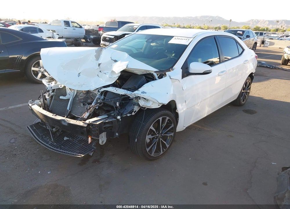 2017 TOYOTA COROLLA SE VIN: 5YFBURHE7HP589633