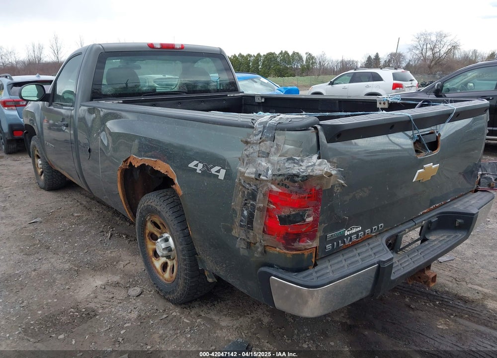 2011 CHEVROLET SILVERADO 1500 WORK TRUCK VIN: 1GCNKPEA3BZ180258