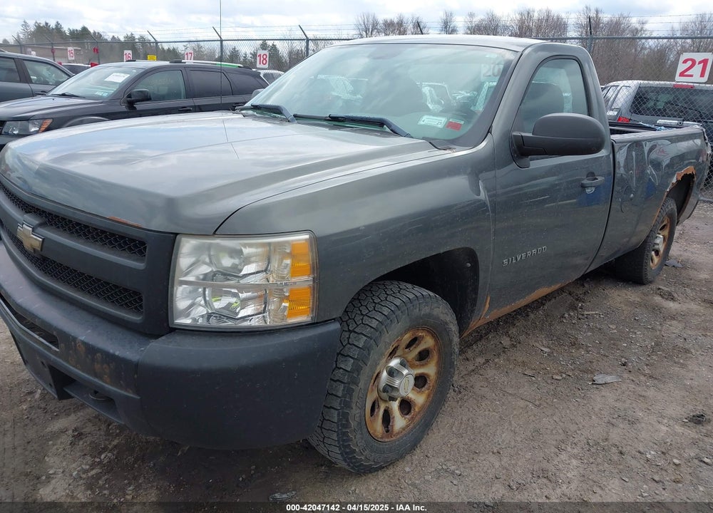 2011 CHEVROLET SILVERADO 1500 WORK TRUCK VIN: 1GCNKPEA3BZ180258