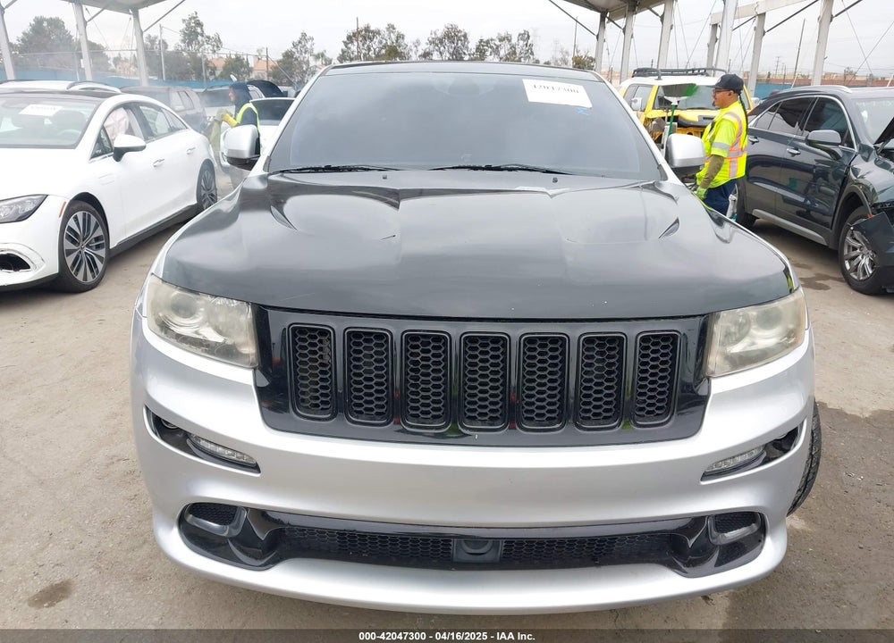 2012 JEEP GRAND CHEROKEE SRT8 VIN: 1C4RJFDJXCC205788