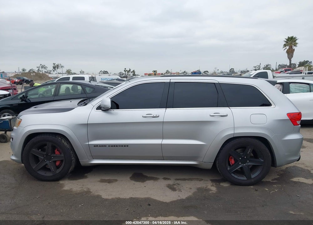 2012 JEEP GRAND CHEROKEE SRT8 VIN: 1C4RJFDJXCC205788