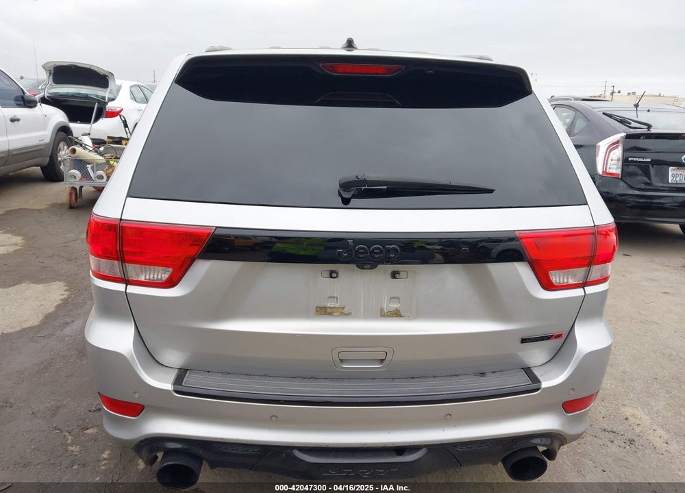 2012 JEEP GRAND CHEROKEE SRT8 VIN: 1C4RJFDJXCC205788