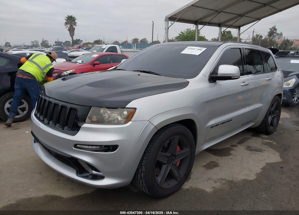 2012 JEEP GRAND CHEROKEE SRT8 VIN: 1C4RJFDJXCC205788