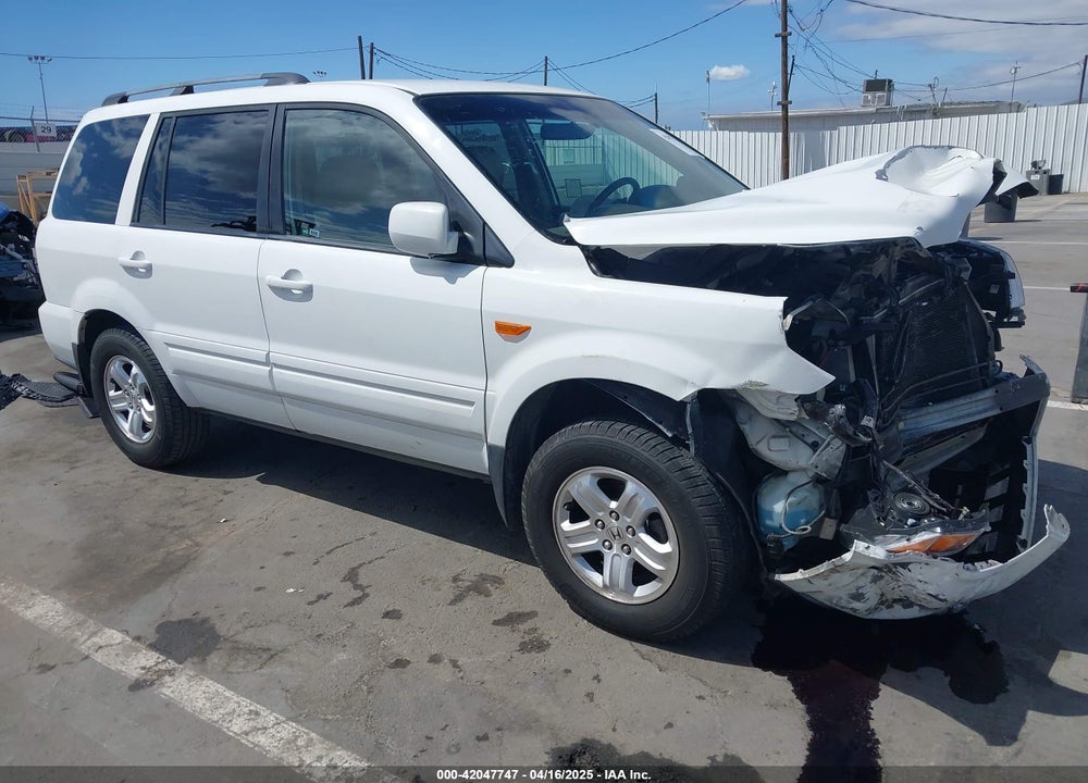 2008 HONDA PILOT VP VIN: 5FNYF28278B023095