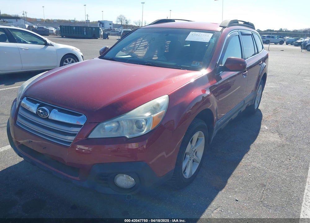 2013 SUBARU OUTBACK VIN: 4S4BRBCC9D3284437