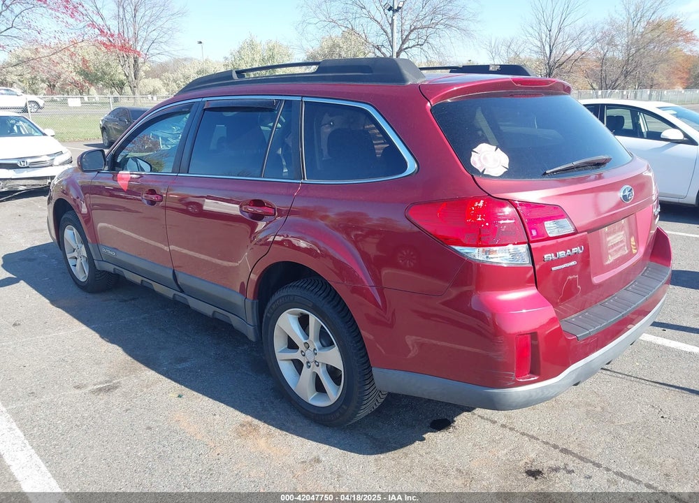 2013 SUBARU OUTBACK VIN: 4S4BRBCC9D3284437