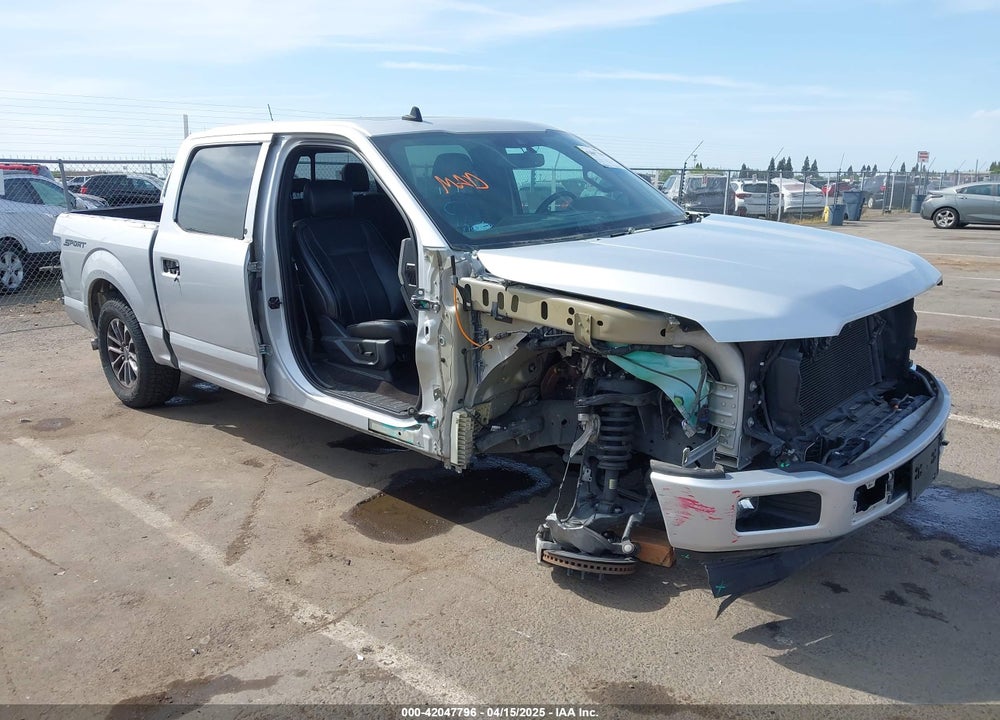2019 FORD F-150 LARIAT VIN: 1FTEW1CP6KKE66025