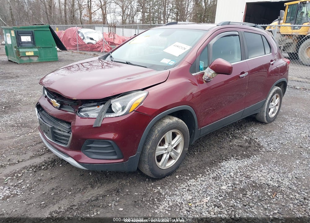 2017 CHEVROLET TRAX VIN: 3GNCJPSB8HL245362