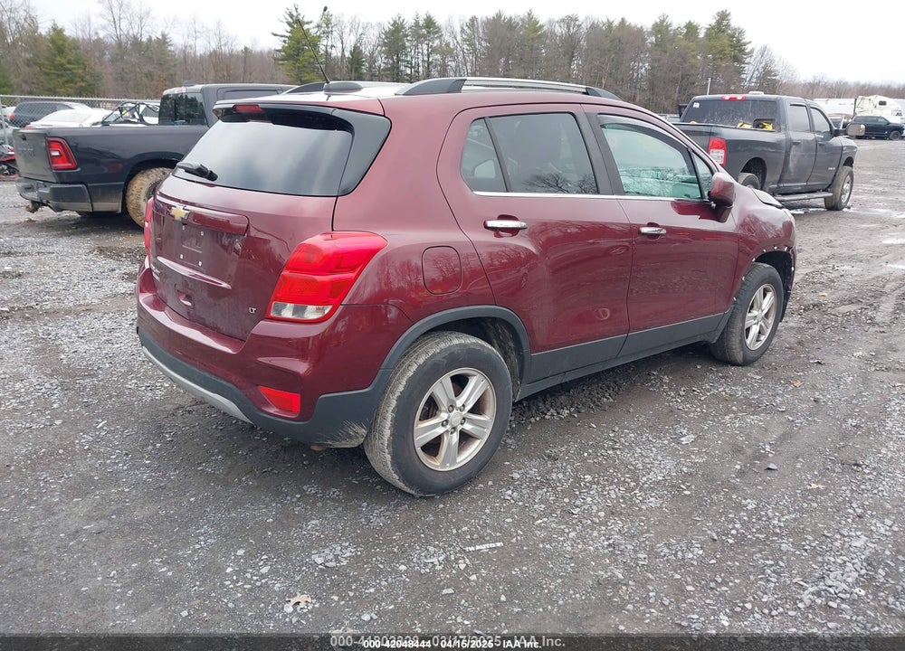 2017 CHEVROLET TRAX VIN: 3GNCJPSB8HL245362