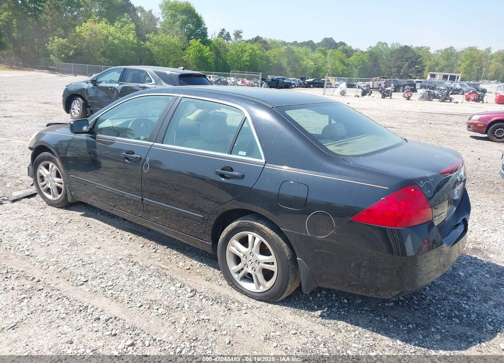 2007 HONDA ACCORD VIN: 1HGCM56777A163267