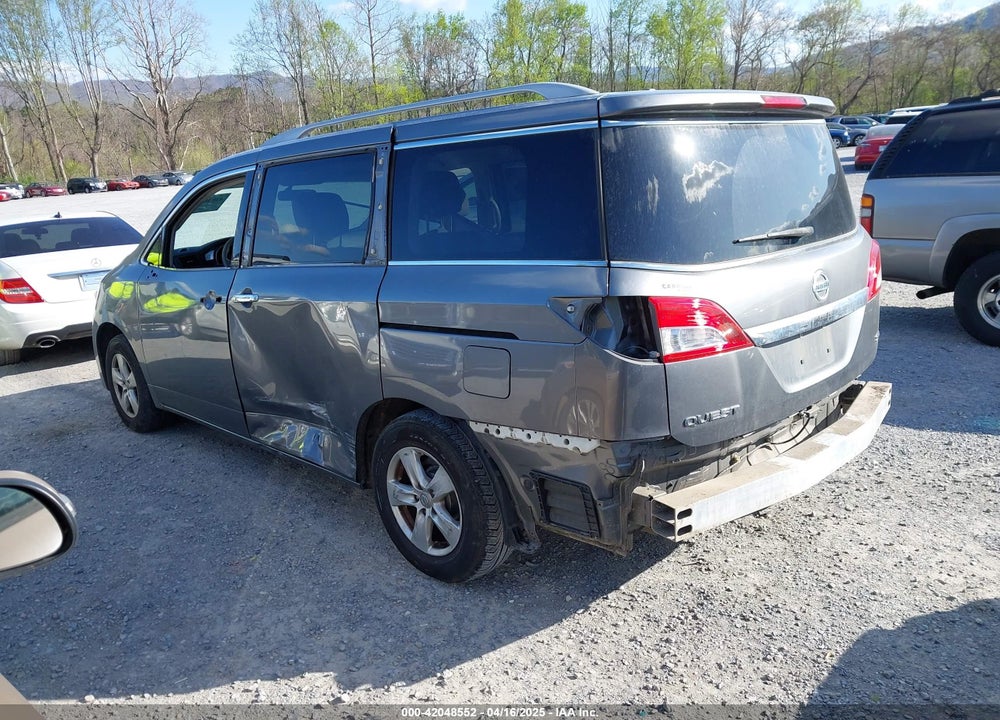 2017 NISSAN QUEST VIN: JN8AE2KP1H9167796