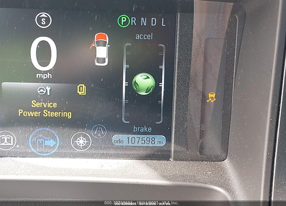 2013 CHEVROLET VOLT VIN: 1G1RB6E43DU104280