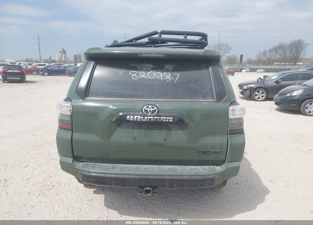 2020 TOYOTA 4RUNNER VIN: JTEBU5JR5L5820987