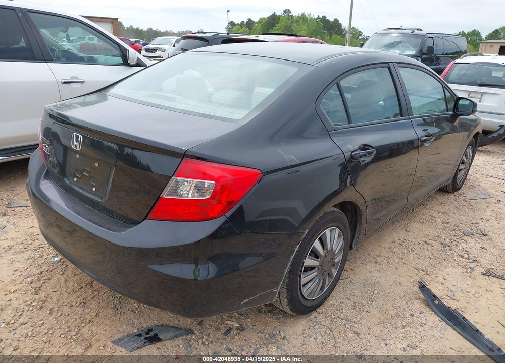 2012 HONDA CIVIC LX VIN: 2HGFB2F56CH328169