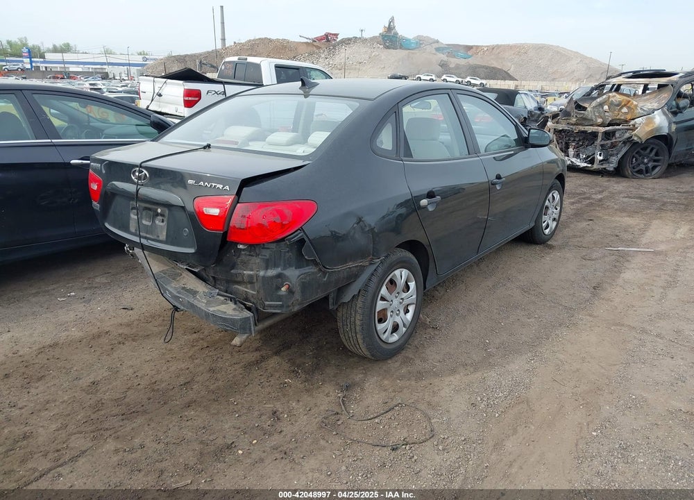 2009 HYUNDAI ELANTRA GLS VIN: KMHDU46D09U820622