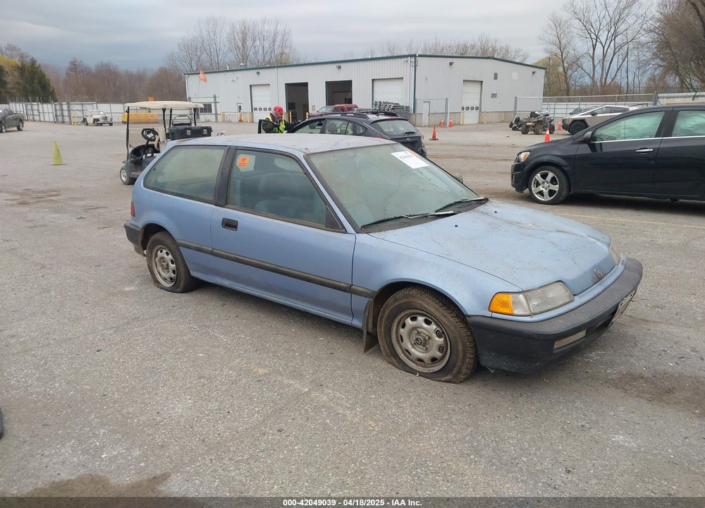 1990 HONDA CIVIC DX VIN: 2HGED6359LH549184