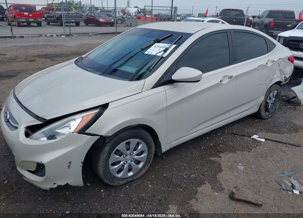 2016 HYUNDAI ACCENT SE VIN: KMHCT4AE4GU054213