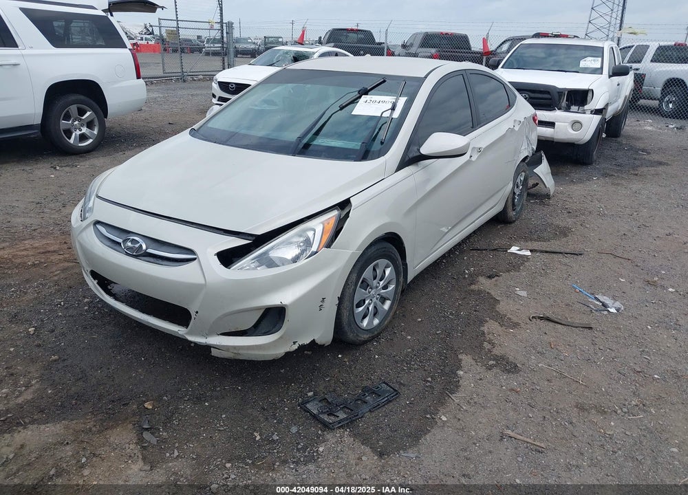 2016 HYUNDAI ACCENT SE VIN: KMHCT4AE4GU054213