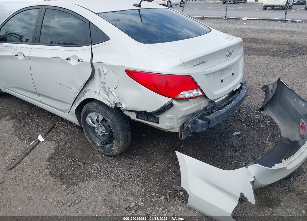 2016 HYUNDAI ACCENT SE VIN: KMHCT4AE4GU054213