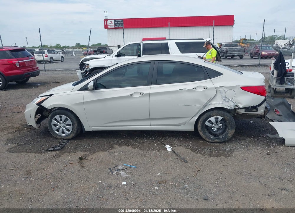 2016 HYUNDAI ACCENT SE VIN: KMHCT4AE4GU054213