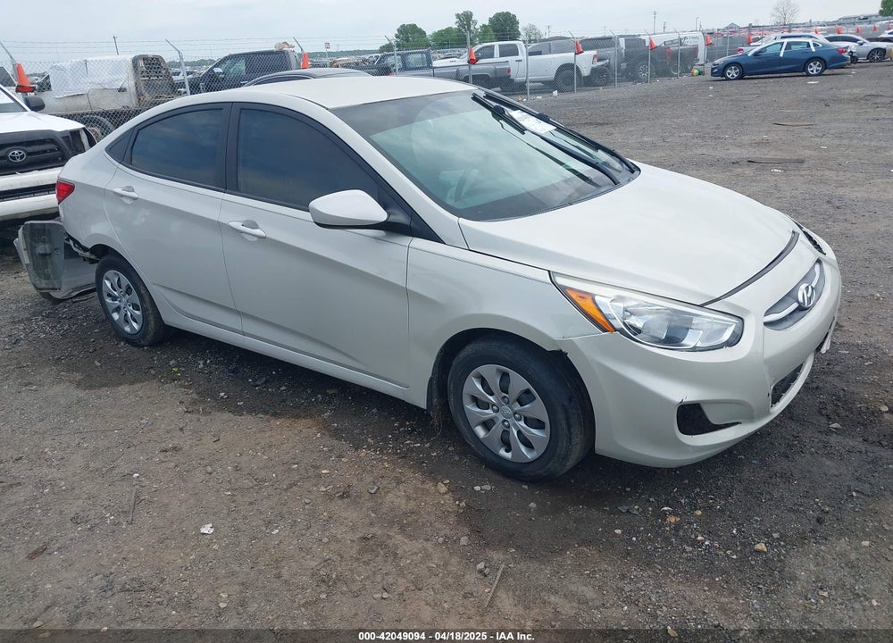 2016 HYUNDAI ACCENT SE VIN: KMHCT4AE4GU054213
