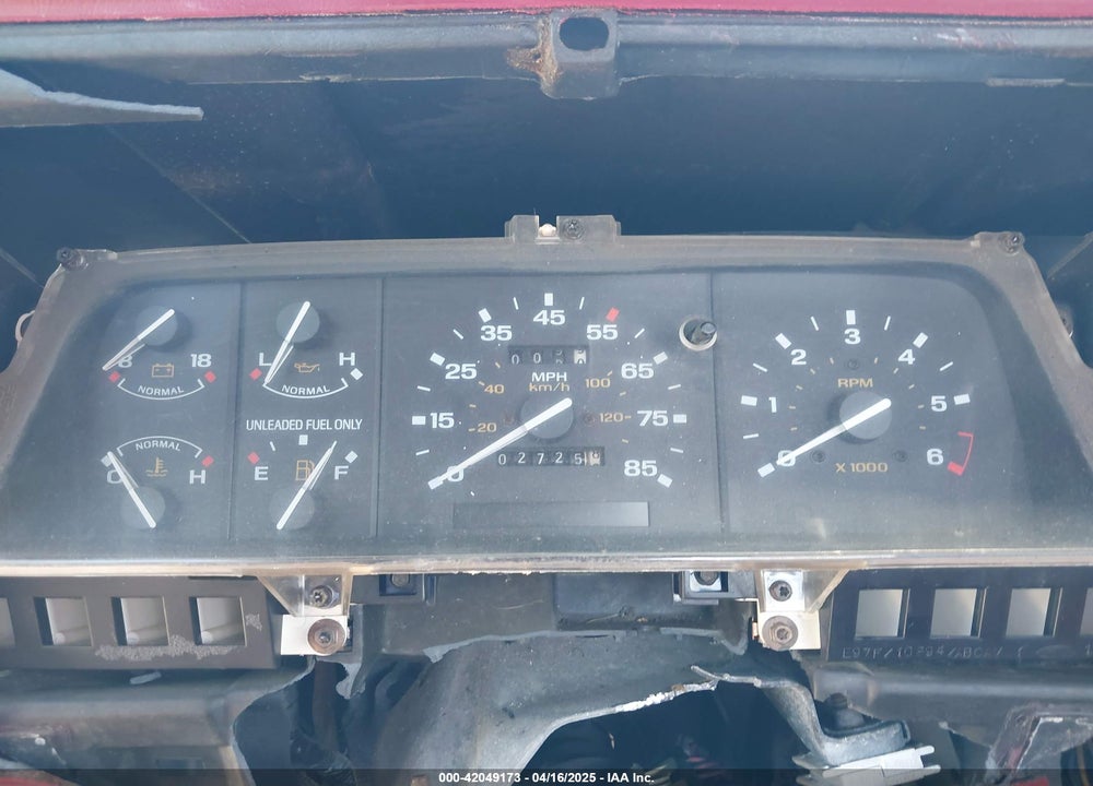 1991 FORD RANGER VIN: 1FTCR10A9MUB06057