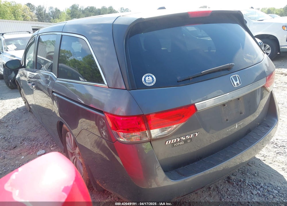 2017 HONDA ODYSSEY VIN: 5FNRL5H67HB010963