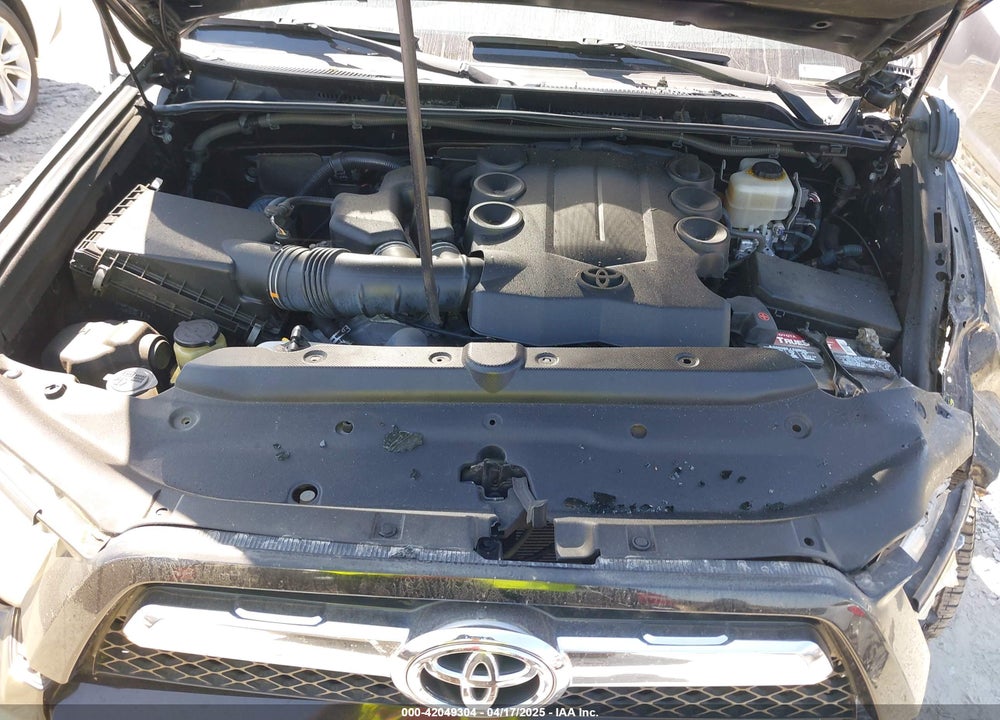 2013 TOYOTA 4RUNNER VIN: JTEZU5JR2D5054040