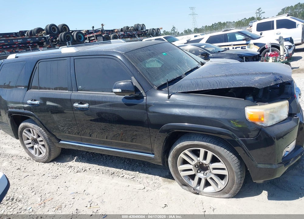 2013 TOYOTA 4RUNNER VIN: JTEZU5JR2D5054040