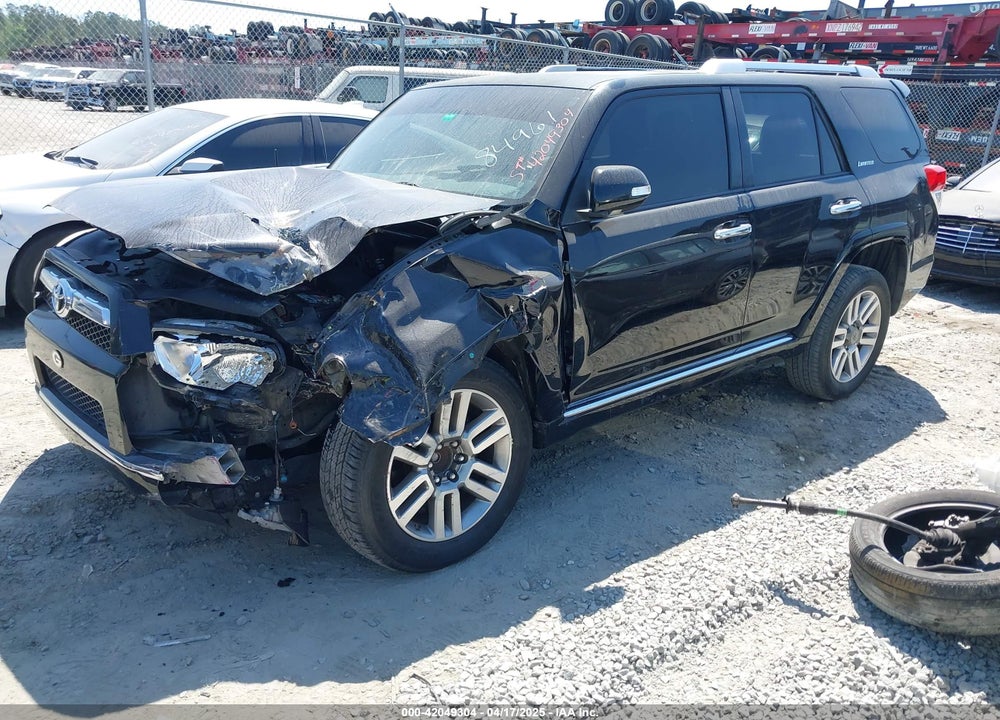 2013 TOYOTA 4RUNNER VIN: JTEZU5JR2D5054040