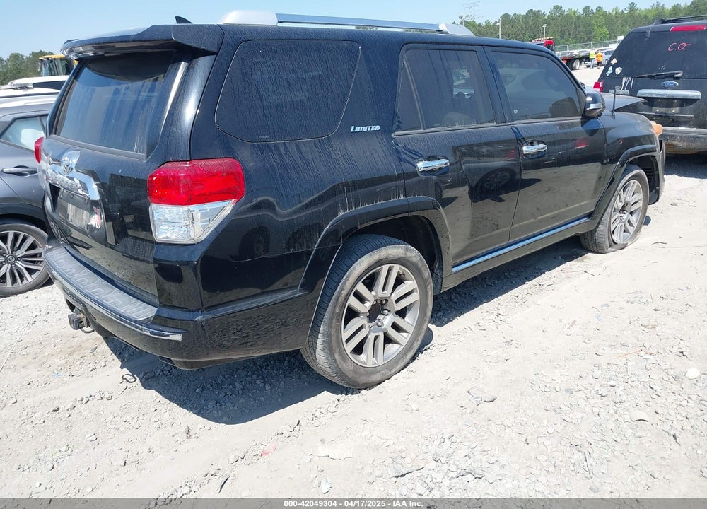 2013 TOYOTA 4RUNNER VIN: JTEZU5JR2D5054040