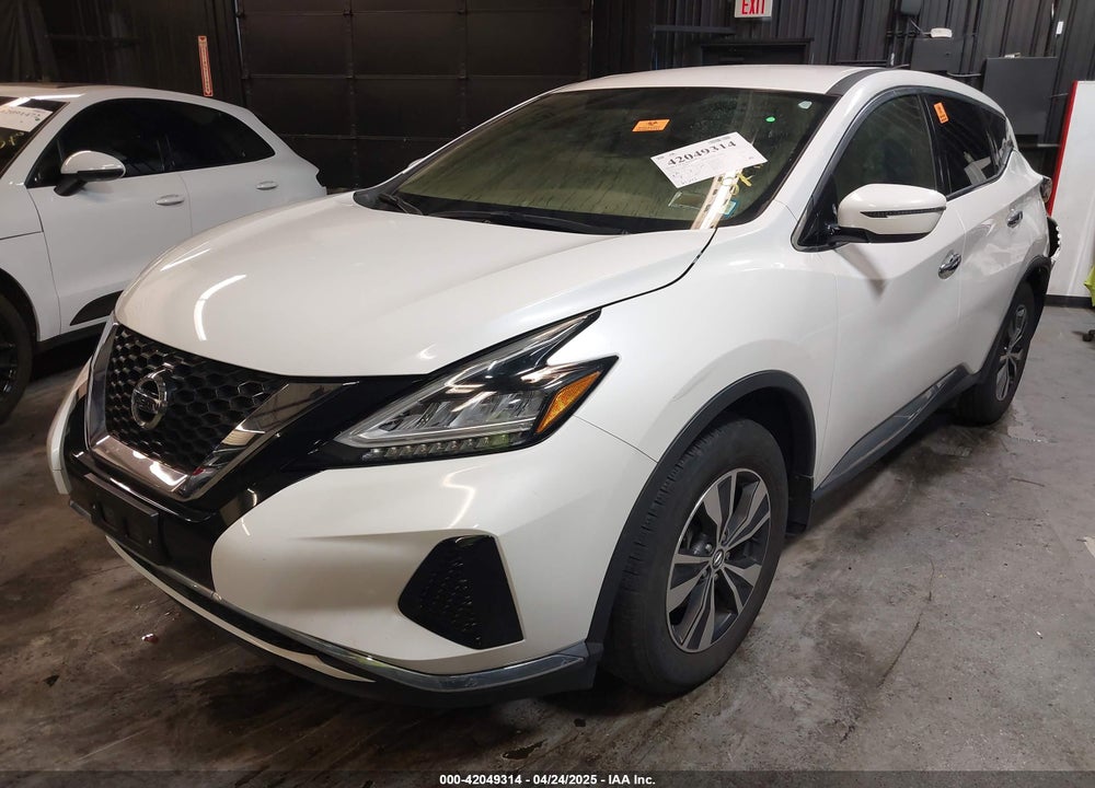 2019 NISS MURANO SL AWD VIN: 5N1AZ2MS6KN166901