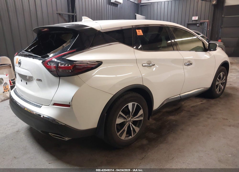 2019 NISS MURANO SL AWD VIN: 5N1AZ2MS6KN166901