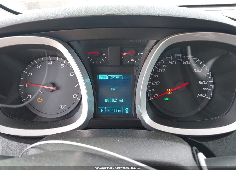 2014 CHEVROLET EQUINOX VIN: 2GNFLGE35E6190039