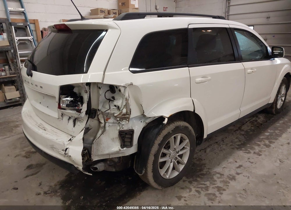 2016 DODGE JOURNEY VIN: 3C4PDDBG1GT204677